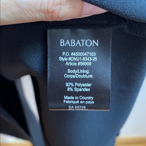 NWOT Aritzia Babaton Cut-Out Dress in Black 🖤 - Picture 5 of 6